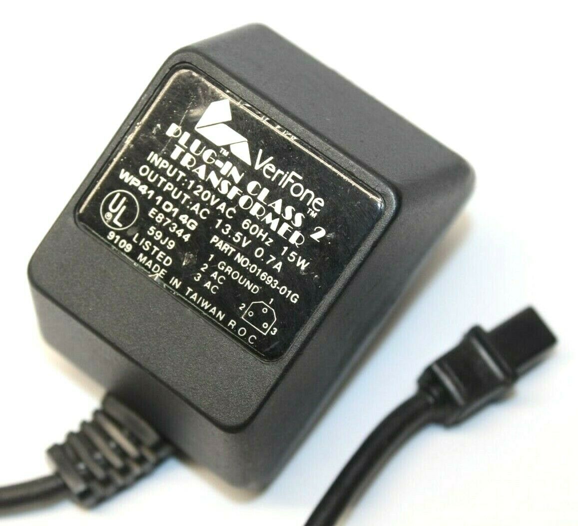 *Brand NEW* 13.5VAC 0.7A AC DC ADAPTER WP411014G VeriFone POWER SUPPLY